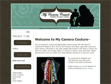 Tablet Screenshot of mycameracouture.com